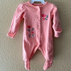 Size: Newborn Colors: Pink, green & white : Brand Carters